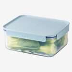 קופסת אחסון 2 ליטר מכסה בצבע מנטה מסדרת קלאסיק פלוס של Lock&Lock