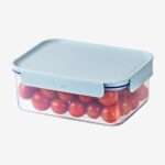 קופסת אחסון מרובעת 1.65 ליטר מכסה בצבע מנטה מסדרת קלאסיק פלוס של Lock&Lock