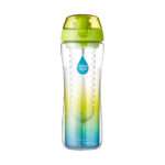 בקבוק חליטה Lock&Lock לשתייה קרה 650 מ"ל עם פיה -ירוק עם מסננת פנימית לחליטת העלים BISFREE דגם ABF639IO