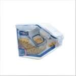 קופסת אחסון Lock&Lock הרמטית 2.5 ליטר דגם HPL701 עם פתח עליון רחב. מידות: 15.8x12.9x21.3 ס"מ
