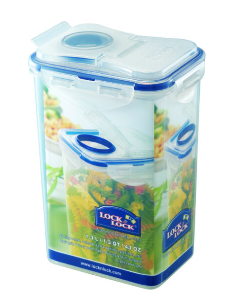 קופסת אחסון הרמטית Lock&Lock 1.3 ליטר דגם 809F
