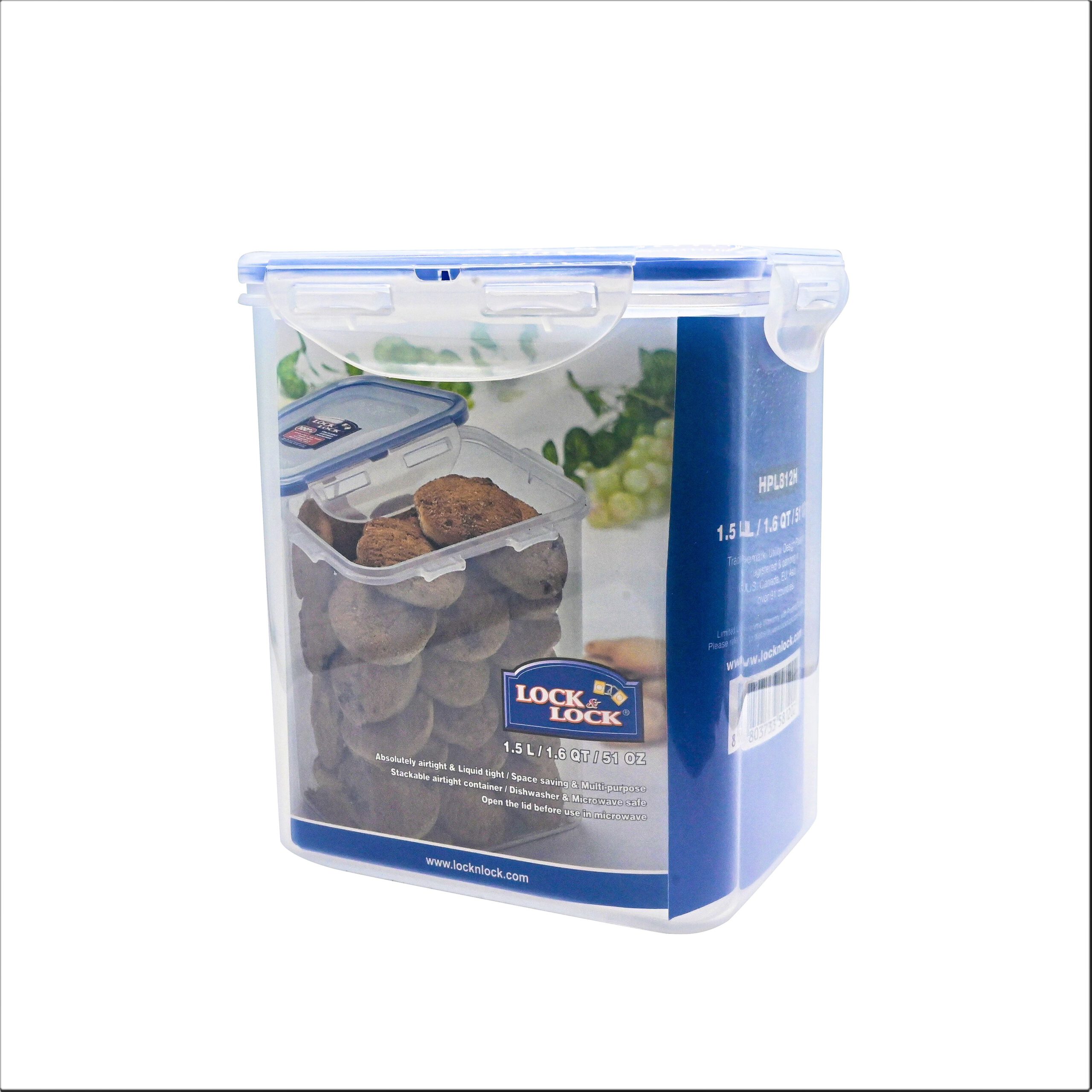 700-812-2-1-scaled-1.jpg קופסת אחסון Lock&Lock הרמטית 1.5 ליטר דגם 812H. מידות: 16x10.8x15.1 ס"מ – תמונה 1