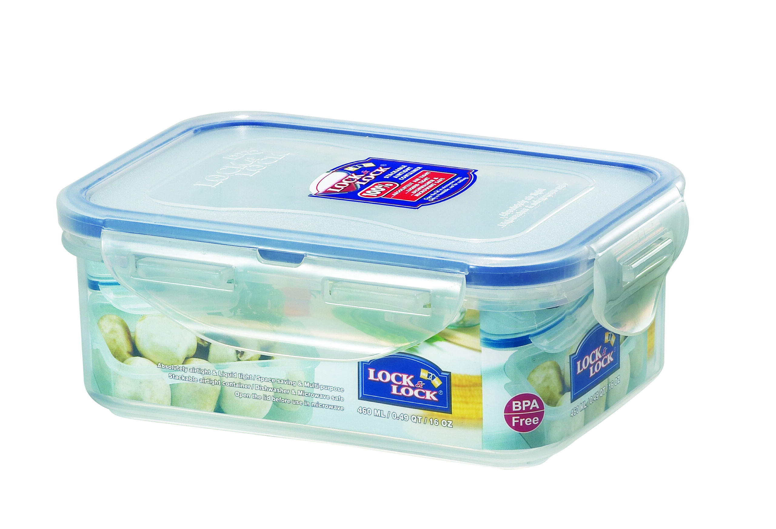 700-814-1-scaled-1.jpg קופסת אחסון Lock&Lock הרמטית 460 מ"ל דגם 814 מידות: 5.8x10.8x15.1 ס"מ – תמונה 1