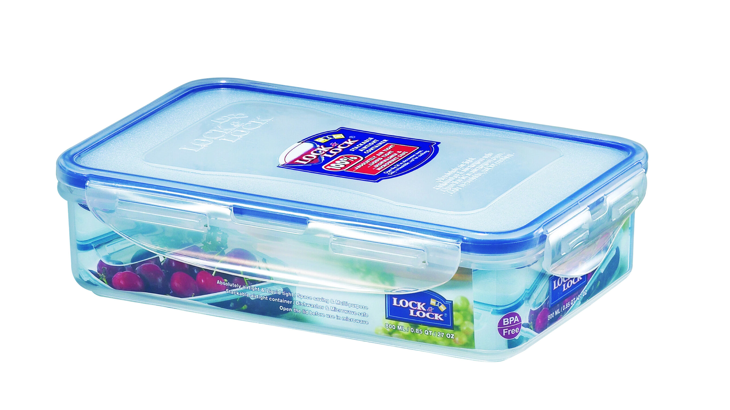 700-816-2-scaled-1.jpg קופסת אחסון Lock&Lock הרמטית 800 מ"ל דגם 816 מידות: 5.2x13.4x20.5 ס"מ – תמונה 1