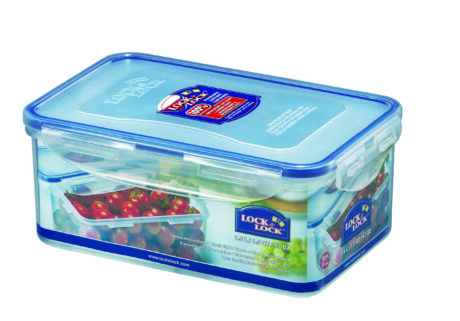 קופסת אחסון Lock&Lock הרמטית 1.4 ליטר מידות: 8.4x13.4x20.5 ס"מ דגם 817H