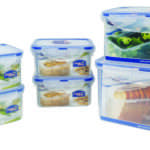 סט 6 קופסאות אחסון הרמטיות Lock&Lock דגם HPL818SP6-03