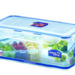 קופסת אחסון Lock&Lock הרמטית מחולקת 3.4 ל' מידות: 11.8x15.2x29.7 ס"מ דגם 848C