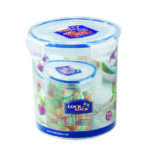 קופסת אחסון Lock&Lock עגולה הרמטית 1.4 ל' קוטר: 14.2 ס"מ גובה: 14.7 ס"מ דגם 933B