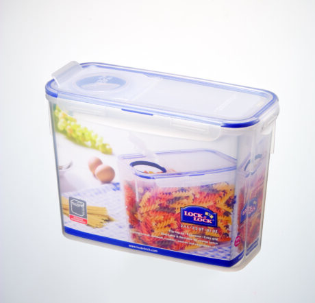 קופסת אחסון 2.4 ליטר עם פתח עליון Lock&Lock מידות: 17x112.2x23.7 ס"מ דגם 712F