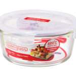 תבנית זכוכית עגולה 950 מ"ל – Lock&Lock