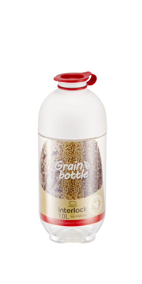 בקבוק "אינטרלוק" 1 ליטר עם פתח מזיגה Lock&Lock קוטר: 9.5 ס"מ גובה: 23.3 ס"מ דגם INL312