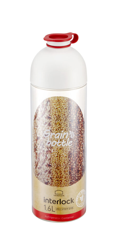 בקבוק "אינטרלוק" 1.6 ליטר עם פתח מזיגה Lock&Lock קוטר: 9.5 ס"מ גובה: 25.8 ס"מ דגם INL313