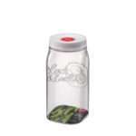 צנצנת 1 ליטר מסדרת Door Pocket מבית Lock&Lock מידות:5.2x12.8x18.1 ס"מ דגם HTE531