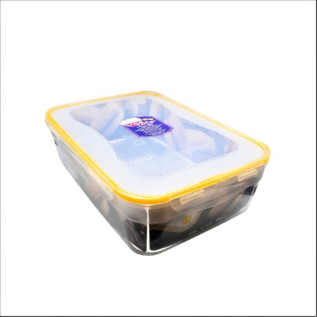 קופסת אחסון Lock&Lock הרמטית 5.8 ל' Easy Match. מידות: 33x23x10 ס"מ. דגם HPL362EM