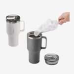 מאג טרמי "מטרו" מנירוסטה איכותית 820 מ"ל עם דופן כפולה וידית אחיזה מבית Lock&Lock