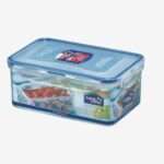 קופסא אחסון הרמטית 1.4 ליטר עם רשת לניקוז נוזלים - Lock&Lock