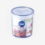 קופסת אחסון עגולה Lock&Lock מסדרת טוויסט 560 מ"ל קוטר: 9.8 ס"מ גובה: 10.9 ס"מ דגם LLS122