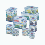 סט 16 קופסאות אחסון הרמטיות Lock&Lock - דגם HPL805S16